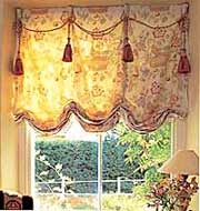 Дизайн текстиля - австрийские шторы