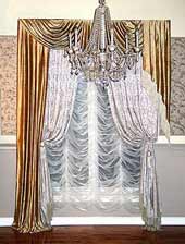 Дизайн текстиля - французские шторы
